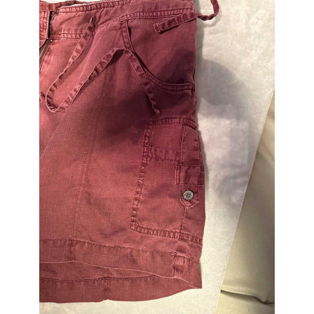 Tommy Bahama Relax Linen Cargo Shorts Size 8